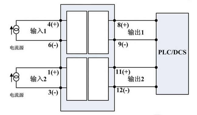 無(wú)源信號(hào)隔離器的接線(xiàn)方式